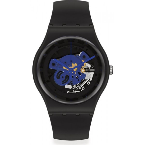 Swatch Unisexuhr New Gent Time To Blue Big SO32B109 kaufen