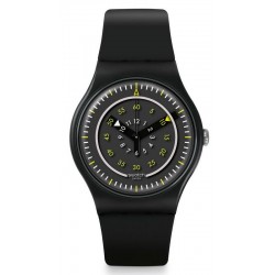 Swatch Унисекс Часы New Gent Più Nero SUOB157