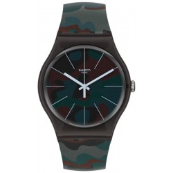 Swatch Unisexuhr New Gent Camoucity SUOB175