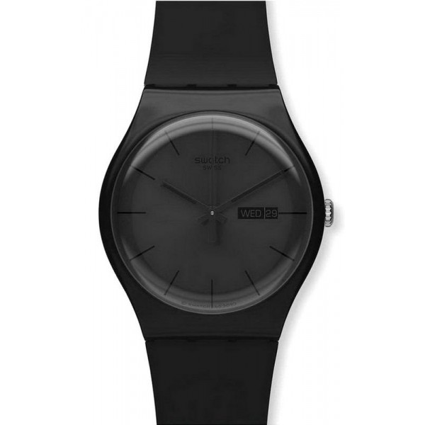 Acheter Montre Unisex Swatch New Gent Black Rebel SUOB702