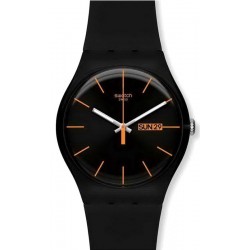Swatch Унисекс Часы New Gent Dark Rebel SUOB704