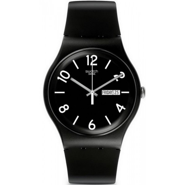 Acquistare Orologio Unisex Swatch New Gent Backup Black SUOB715