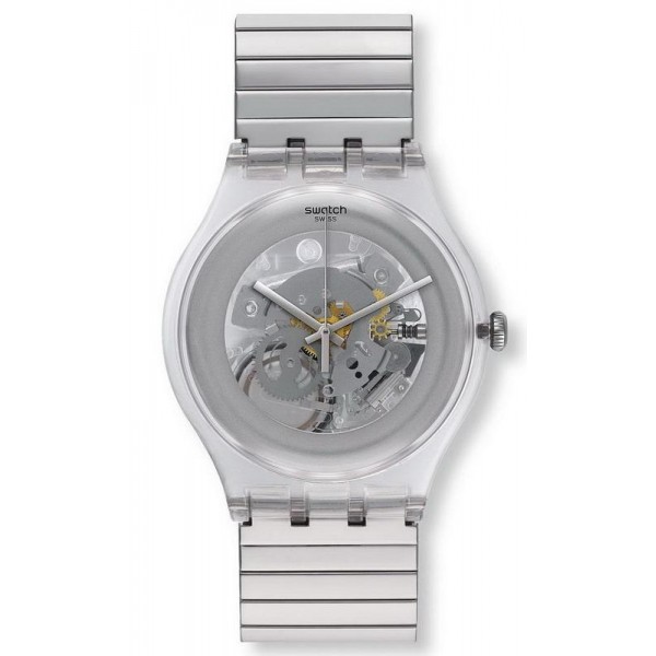 Acheter Montre Unisex Swatch New Gent Cleared Up L SUOK105FA