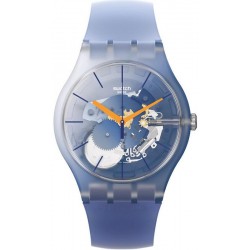 Unisex Swatch Watch New Gent All That Blues SUOK150