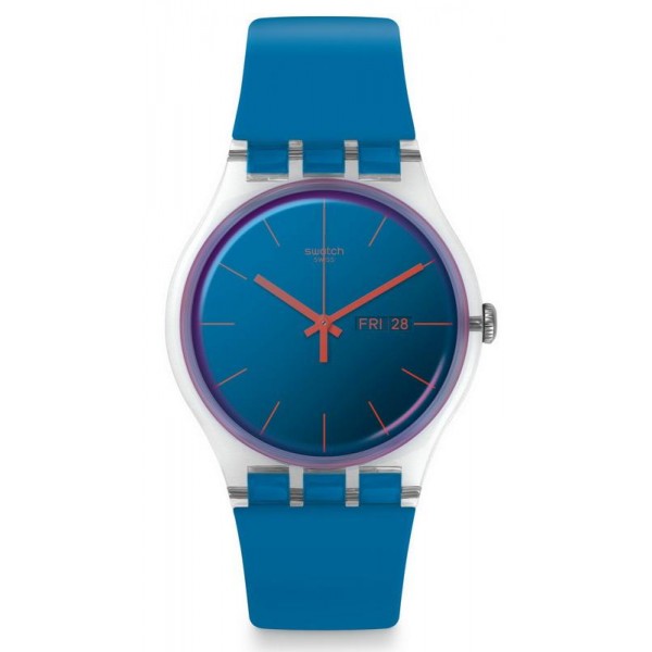Buy Women's Swatch Watch New Gent Polablue SUOK711