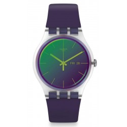 Women's Swatch Watch New Gent Polapurple SUOK712