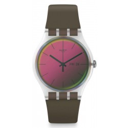 Women's Swatch Watch New Gent Polarmy SUOK714