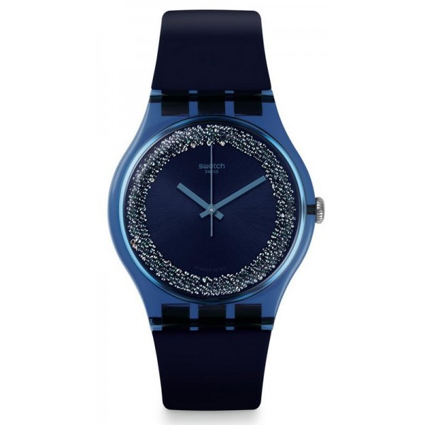 Buy Women's Swatch Watch New Gent Blusparkles SUON134