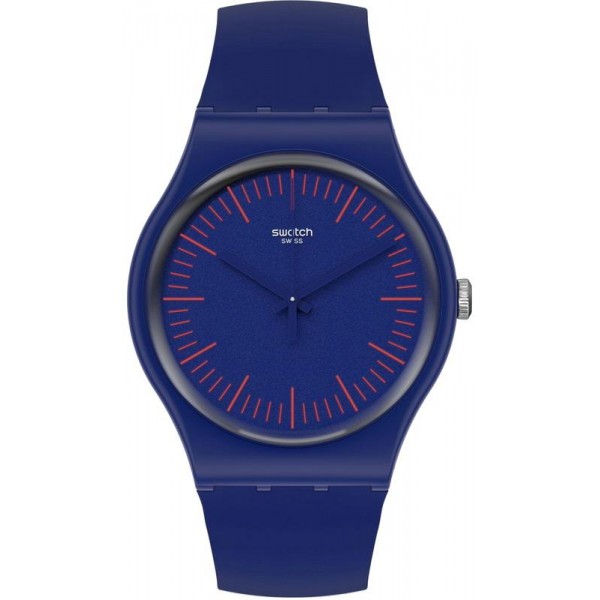 Acheter Montre Unisex Swatch New Gent Bluenred SUON146
