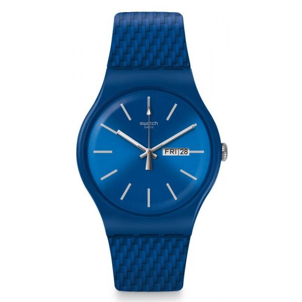 Acheter Montre Unisex Swatch New Gent Bricablue SUON711