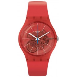 Swatch Unisexuhr New Gent Bloody Orange SUOO105
