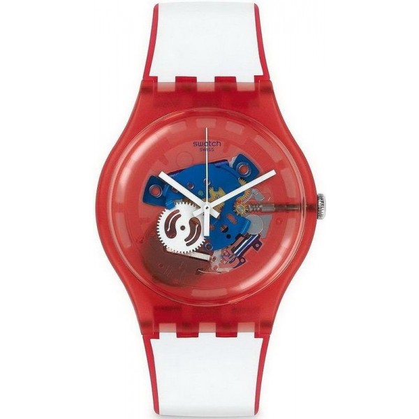 Acheter Montre Unisex Swatch New Gent Clownfish Red SUOR102