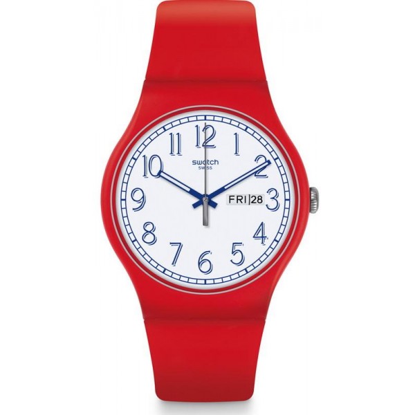 Acheter Montre Unisex Swatch New Gent Red Me Up SUOR707