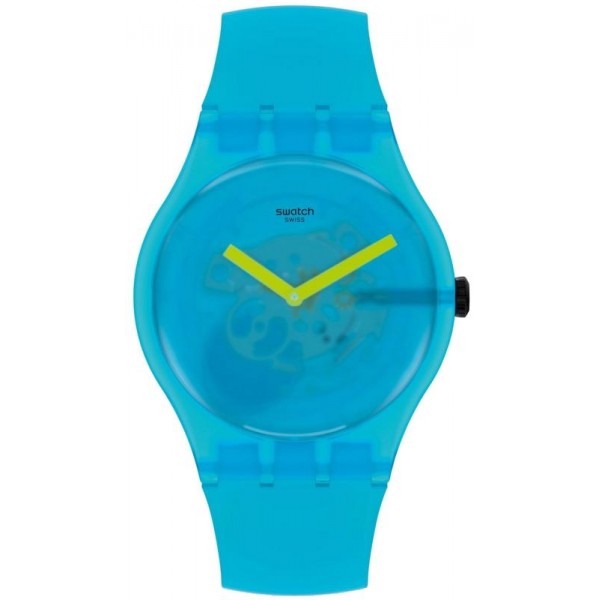 Buy Unisex Swatch Watch New Gent Ocean Blur SUOS112