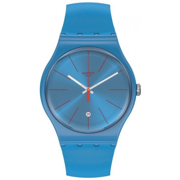 Buy Unisex Swatch Watch New Gent Lagoonazing SUOS401