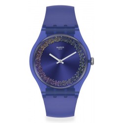 Women's Swatch Watch New Gent Purple Rings SUOV106