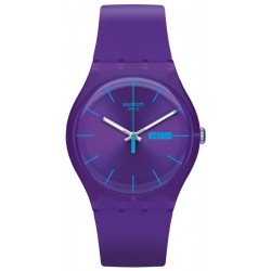 Montre Unisex Swatch New Gent Purple Rebel SUOV702