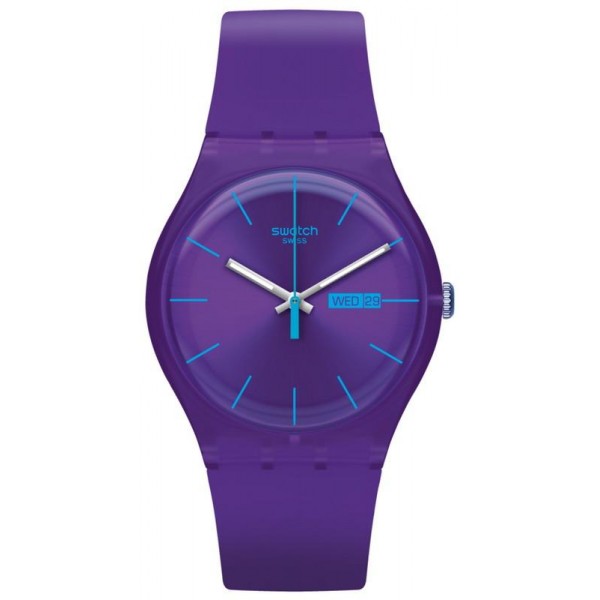 Acheter Montre Unisex Swatch New Gent Purple Rebel SUOV702