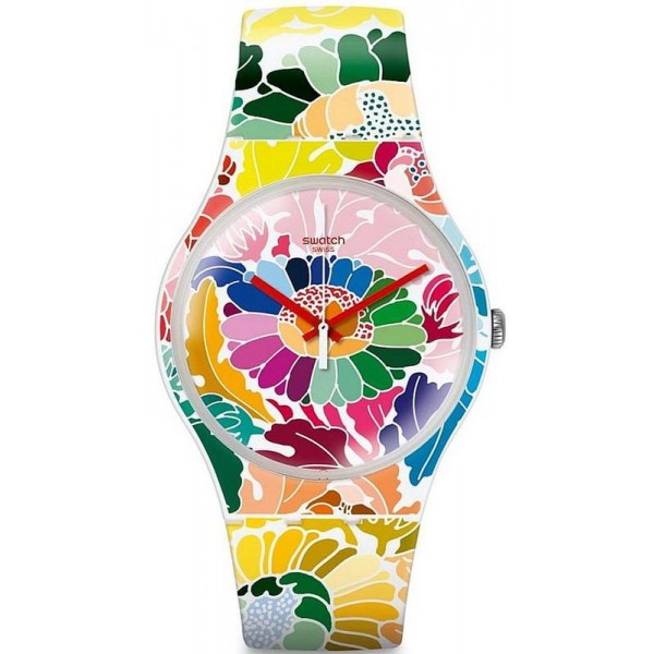 Купить Swatch Женские Часы New Gent Flowerfool SUOW126