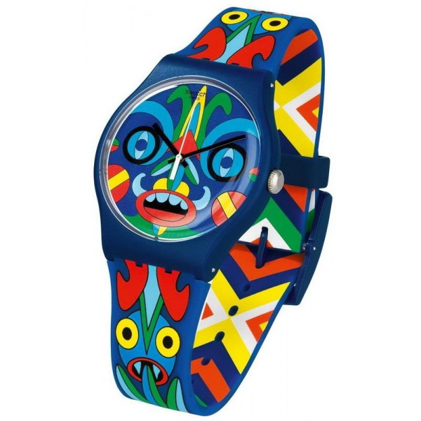 Buy Unisex Swatch Mika Watch New Gent Kukulakuku SUOZ171