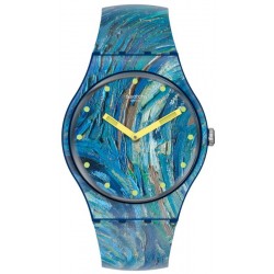 Swatch Uhr MoMA The Starry Night by Vincent Van Gogh SUOZ335