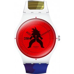 Swatch Uhr Dragon Ball Z Vegeta X Swatch SUOZ348
