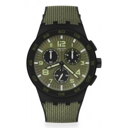 Swatch Herrenuhr Chrono Plastic Dark Forest SUSB105 kaufen