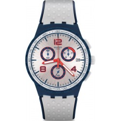 Swatch Unisexuhr Chrono Plastic Humpy Bumpy SUSN411 Chronograph