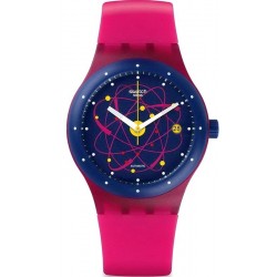 Swatch Unisexuhr Sistem51 Sistem Pink SUTR401 Automatik
