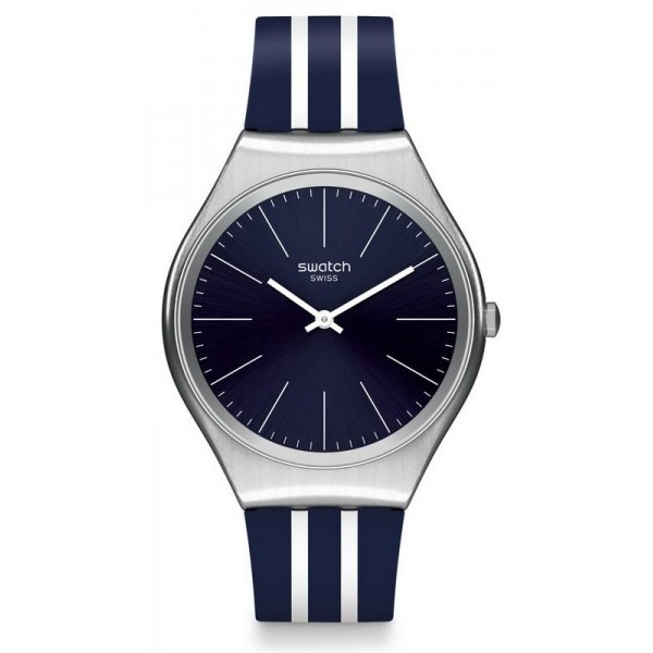 Buy Swatch Unisex Watch Skin Irony Skinblueiron SYXS106
