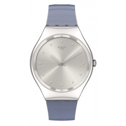 Swatch Damenuhr Skin Irony Blue Moire SYXS134
