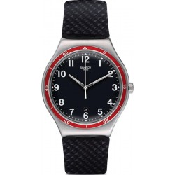 Swatch Herrenuhr Irony Big Classic Red Wheel YWS417