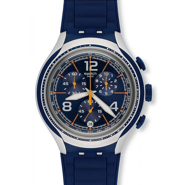 Kaufen Sie Swatch Herrenuhr Irony Xlite Blue Face YYS4015 Chronograph