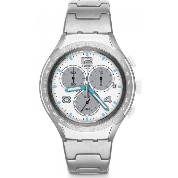 Купить Swatch Мужские Часы Irony Xlite Pure Attack YYS4024AG Хронограф